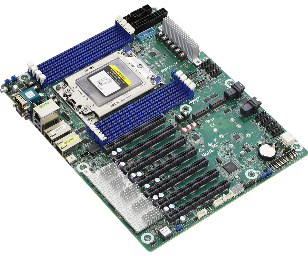 ASRock Rack ROMED8-2T AMD EPYC - Dual Socket Sp3 Epyc Motherboard incelemesi ve fiyatı